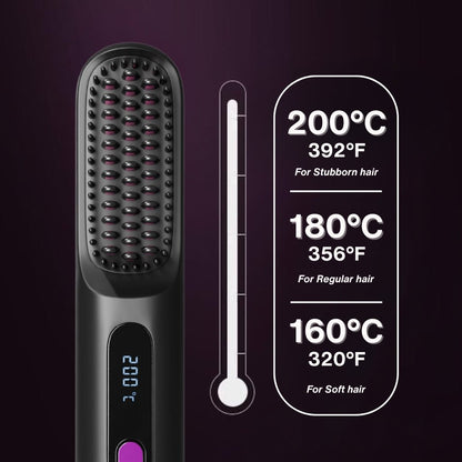 The Glow Wave™ | Wireless Heated Brush