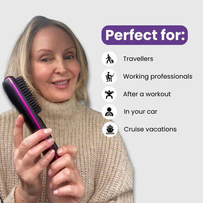 The Glow Wave™ | Wireless Heated Brush